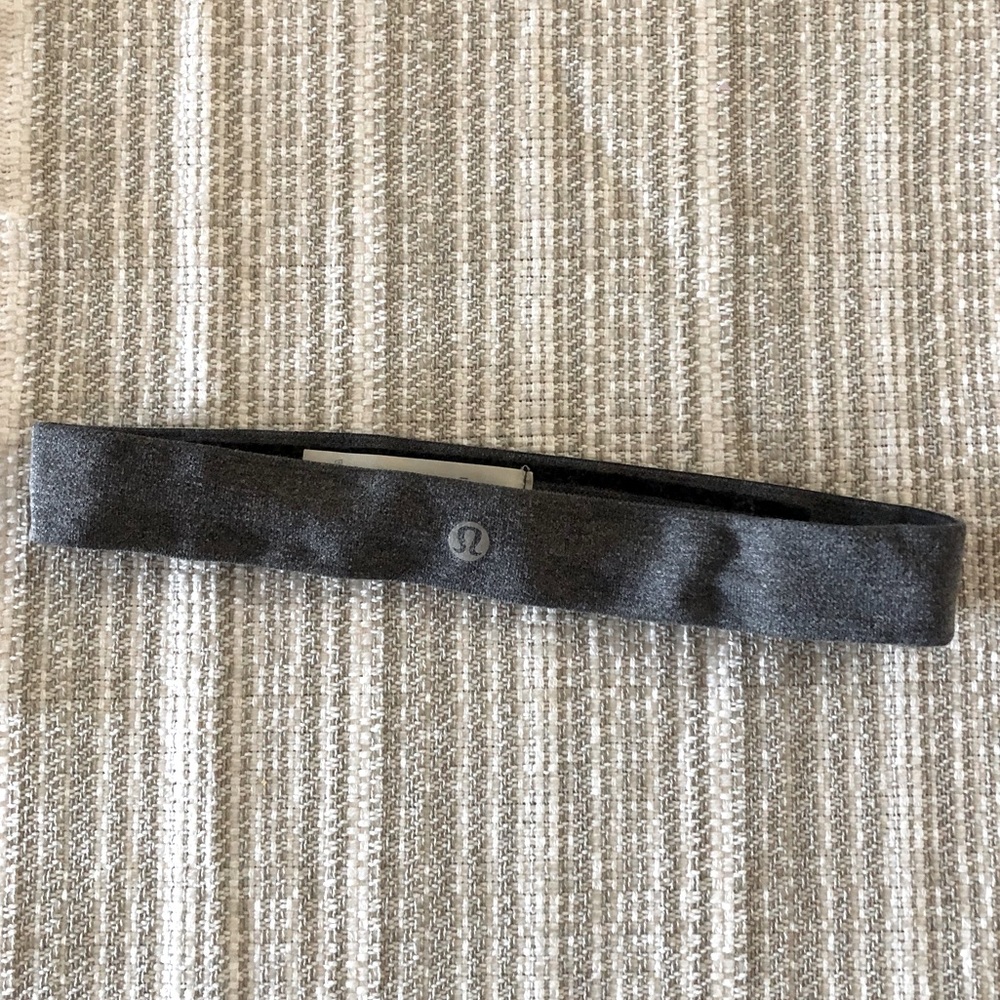 Thin Grey Lululemon Headband
